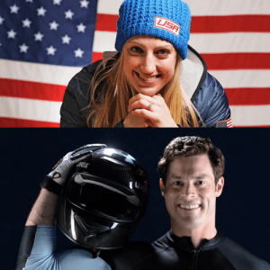 Jamie Greubel and Steven Langton